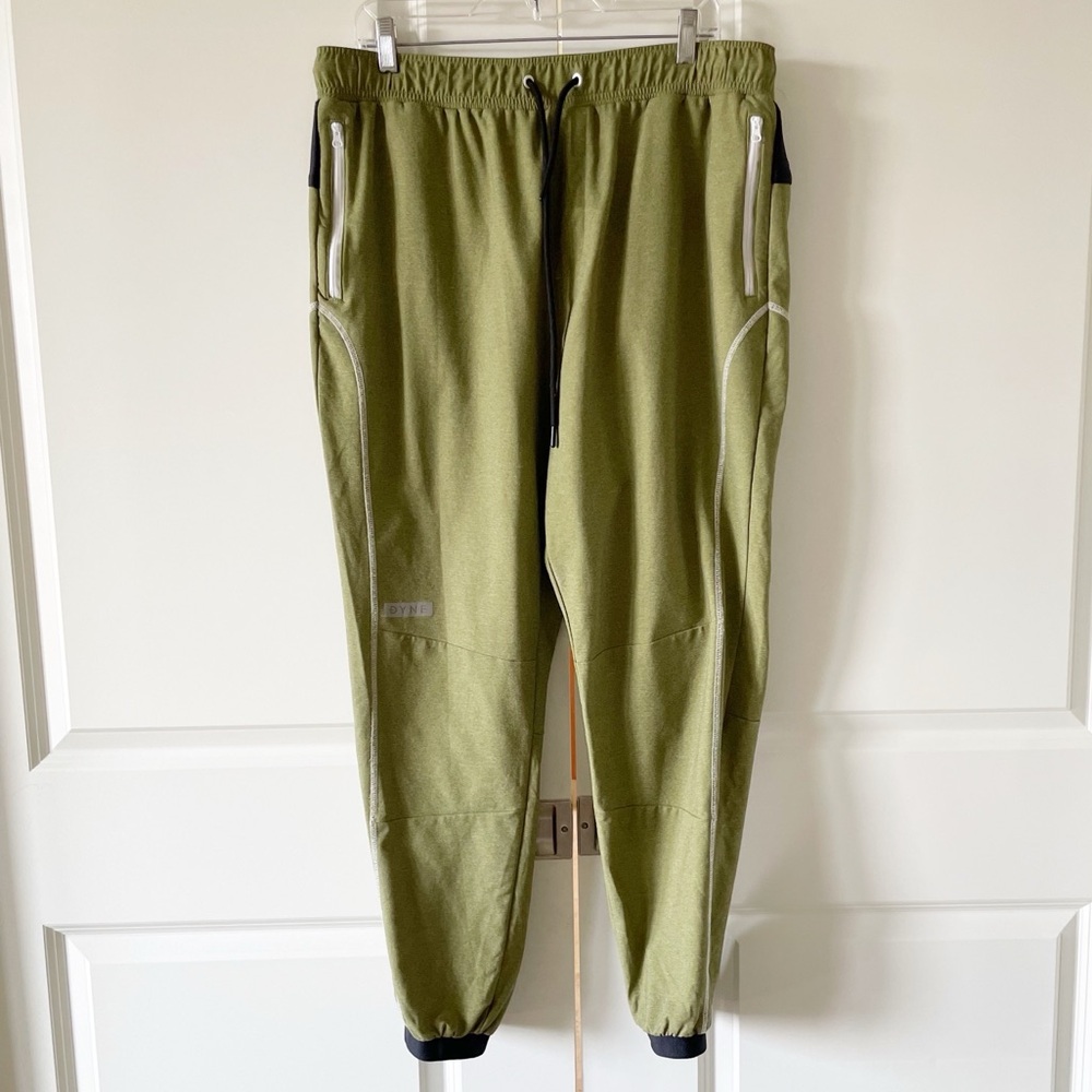 Dyne Portland Tech Merino Wool Blend Performance Athletic Joggers Size L